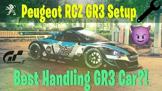 Gran Turismo 7 - Peugeot RCZ GR3 Tune Setup + Reference Lap