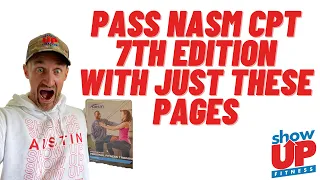 PASS NASM-CPT by only studying these pages | Show Up Fitness LIVE has helped 1,800+ people pass