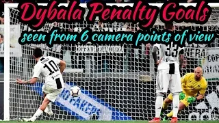 Juventus vs Ac Milan - Paulo Dybala goal seen from 6 camera points of view