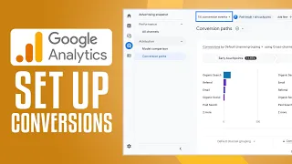 How To Set Up Conversions In Google Analytics 4 - Conversion Tracking (2024) Full Tutorial