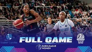 Basket Landes v Villeneuve d'Ascq LM | Full Basktetball Game | EuroLeague Women 2023-24