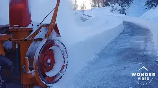 Snow rool (Mercedes Unimog 406)