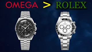 OMEGA is Better Than ROLEX - 10 Reasons Why Omega are as Good or Better Than ROLEX