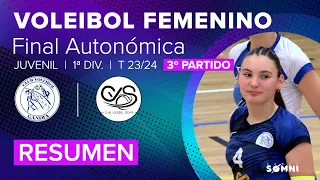 ✨RESUMEN✨🏐#voleibolfemenino | GANDIA-SEDAVÍ | Final Autonómica | Juv. 1ª Div. | J2 P3