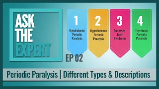 Different Types of Periodic Paralysis | Neurologist Lists Various Forms Of Rare Disease | Ask The Ex