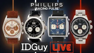 Reviewing 130+ Watches: PHILLIPS “Racing Pulse” Auction - IDGuy Live