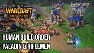 Warcraft 3 Build Orders: Human Paladin and Riflemen