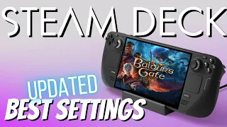 Baldur's Gate 3 Best Settings and Optimization FSR 2.2 for Steam Deck