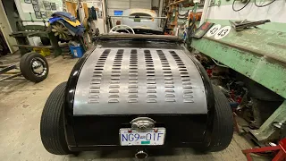 Punching Louvers in a Model A Decklid with LG Speed & Kustom