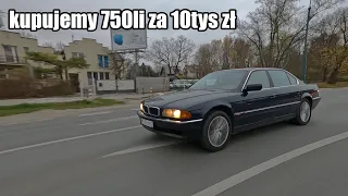 Kupujemy BMW E38 750Li za 10 000 zł! Zobacz jaki sztos w gaziurce mordo tylko LPG gnuj