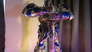 Unboxing Review “Optimus Prime Transformers: The Last Knight” THREEZERO PREMIUM Collectible Figure-8