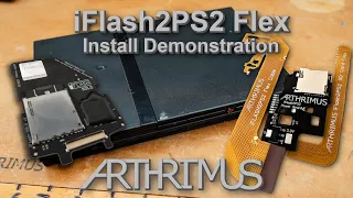 iFlash2PS2 Flex Release Candidate Install! SD Card Adapter for PS2 Slim!