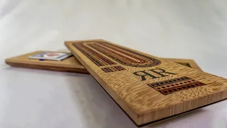 Making a Cribbage Board with Inlays