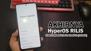 CARA UPDATE HYPEROS TERBARU XIAOMI REDMI NOTE 12 4G NFC (TOPAZ) - LEBIH SMOOTH?