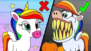 Cute, Scary Unicorn! | Boy & Dragon | Cartoons for Kids | WildBrain Zoo