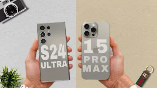 Which is King | Samsung s24 vs iPhone 15 Pro Max