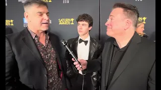 CHUCKY creator Don Mancini and CHUCKY star Zackary Arthur- 51st Annual Saturn Awards