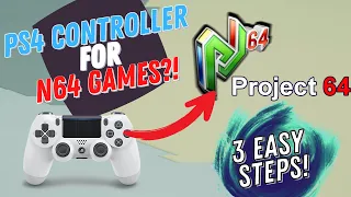 How to use a Playstation Controller to play N64 games on PC [2022]