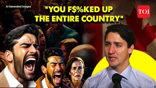 Trudeau faces angry citizen in Canada: 'You piece of s&*t, Won't shake your hand'