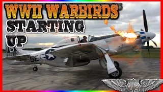 World War II Warplanes Starting and Sound Compilation | Awesome Sound!