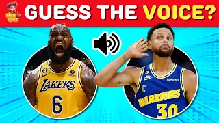 Guess The Voices of The Players NBA - NBA Quiz Box