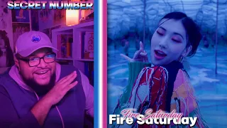 SECRET NUMBER - Fire Saturday MV REACTION | JINNY THE SELF AWARE QUEEN
