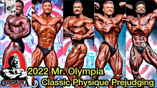 MR OLYMPIA 2022 CLASSIC PHYSIQUE PRE JUDGING @eaglegym384