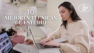 Las 10 mejores TÉCNICAS de ESTUDIO | Carolette Martin