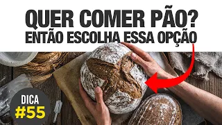 Qual PÃO é uma opção MAIS SAUDÁVEL?  [DICA #55] 🌾🍞