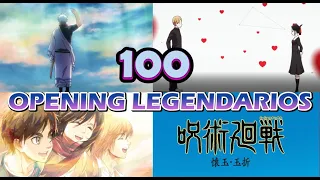 TOP 100 Openings Legendarios De Anime