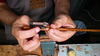 Fabricando Arco De Violín Redondo Making Round Violin Bow