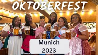 Oktoberfest 2023 | Munich Vlog Pt. 2 | Schottenhamel Beer Tent & Much More Fun!