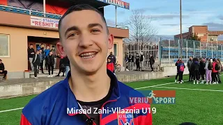 Shënoi golin e fitores, shkodrani Mirsad Zahi, flet pas ndeshjes Vllaznia U19-Partizani U19 3:2