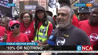 Public Sector Strike | '10% or nothing'