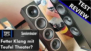 Teufel Theater 500 Hi-Fi Lautsprecher Test | Review | Soundcheck | Vergleich Teufel Ultima 40.