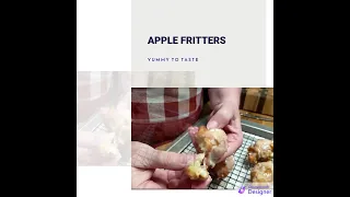 1927 Apple Fritter Recipe #tasty #apple #desserts