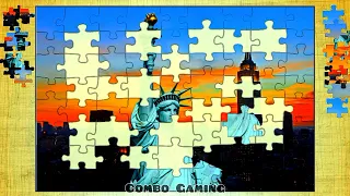 puzzle #926 gameplay || new hd USA liberty stitue Columbus jigsaw puzzle || Combo Gaming