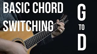 Chord Switching Practice - G to D | Easy Beginner Guitar Lessons