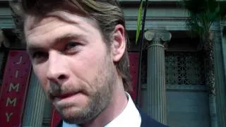 Chris Hemsworth at the "Thor" premiere