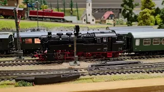 Meine 95 1027 von Roco mit dem Rübelandexpress im Einsatz feines Teil ist das 😊😁🚂💪