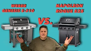 Napoleon Rogue gas grill vs Weber Genesis E-310 (Which one is better?)
