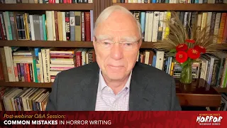 Q&A: Common Mistakes in Horror Writing