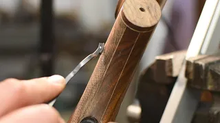 How To Checker A Gunstock - Completion Of A Custom Rifle Build