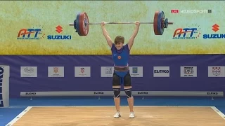 2017 European Weightlifting Championships Women 58 kg  Тяжелая атлетика Чемпионат Европы [1080]