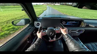 Mercedes Benz G63 2022 AMG | POV Drive