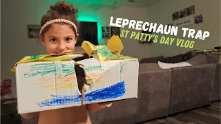 St Patrick's Day VLOG | Setting up a Leprechaun trap