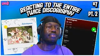 REACTING TO THE ENTIRE TWICE DISCOGRAPHY IN ORDER | Twicetagram (PART 2)