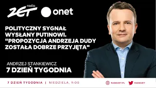 Polityczny sygnał wysłany Putinowi. "Propozycja Andrzeja Dudy została dobrze przyjęta"