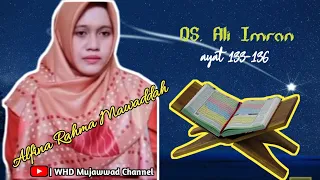 Tilawah merdu QS. Ali Imran ayat 133-136 ~ Alfina Rahma Mawaddah