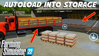 How To Empty Autoload Trailers Into Storage Buildings